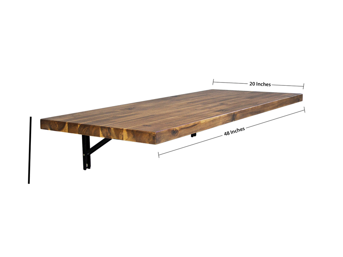 Duramax Spence 48 in. Wall Mounted Folding Table 68032