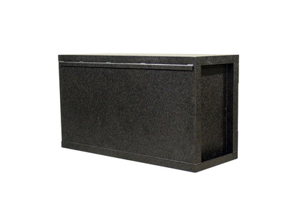 Duramax 36 Inch Industrial Wall Cabinet model 68030 with a sleek, dark finish, ideal for heavy-duty workspace organization.
