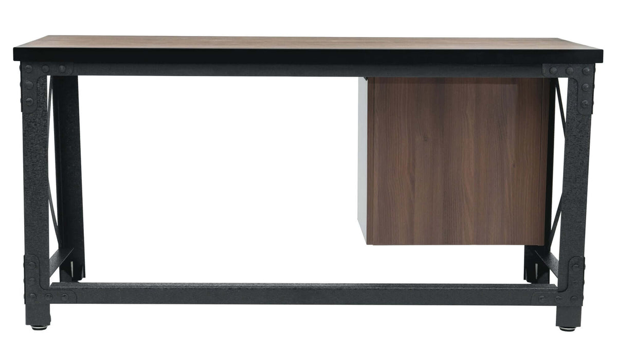 Duramax 62 In Jackson Industrial Metal & Wood desk 68050