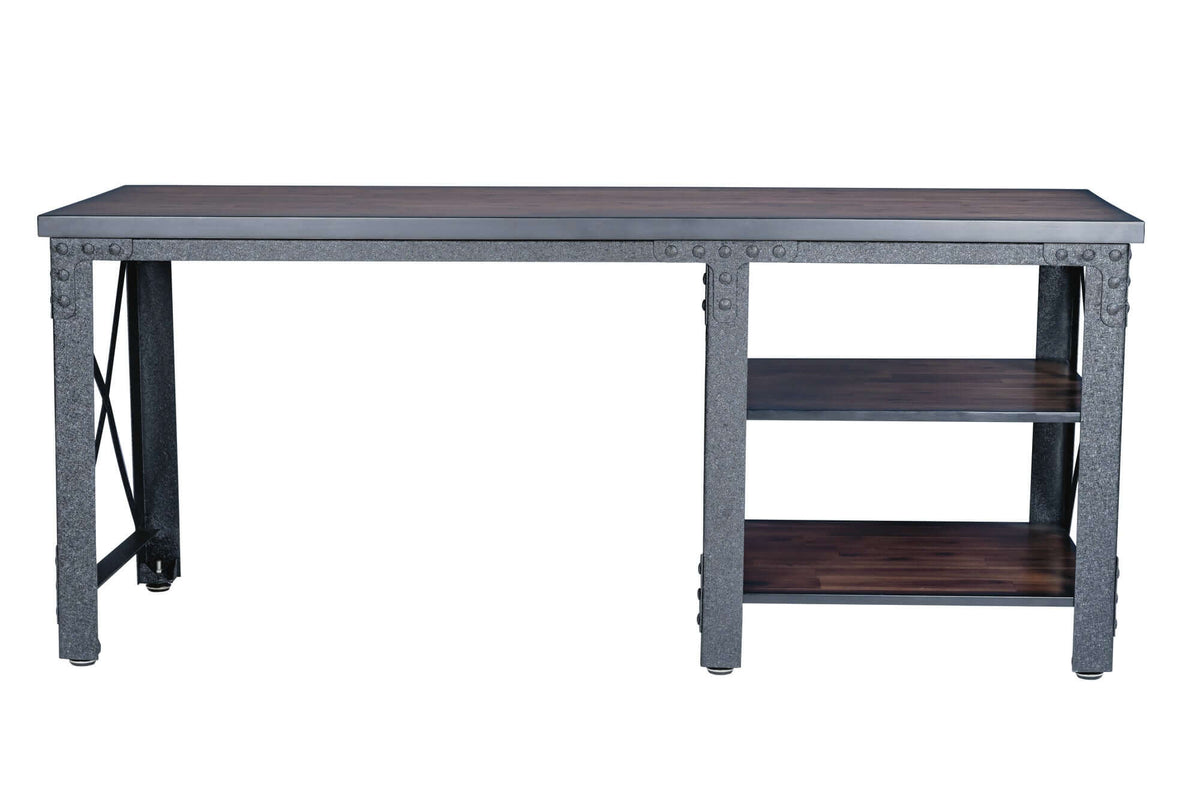 Duramax 72 In Weston Industrial Metal & Wood desk 68052