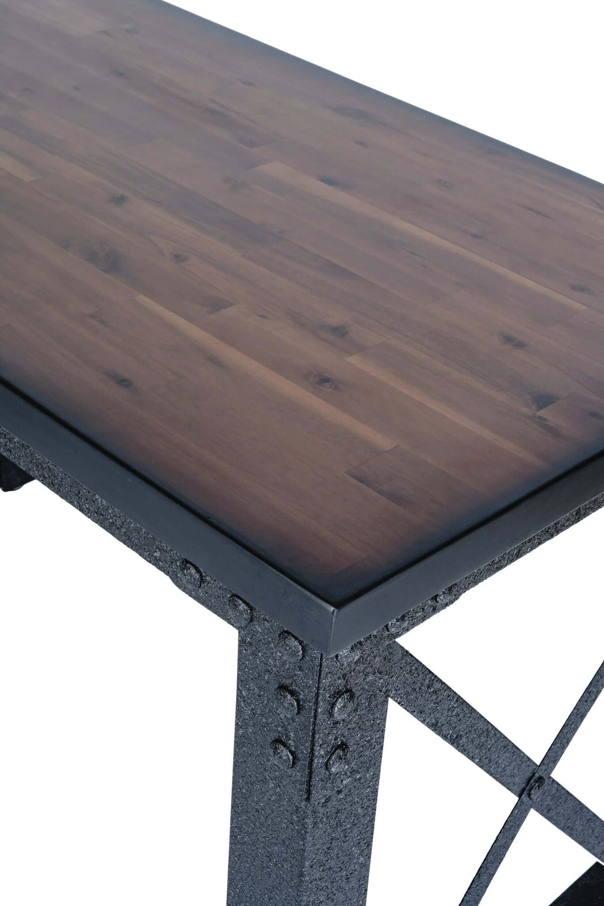 Duramax 72 In Weston Industrial Metal & Wood desk 68052