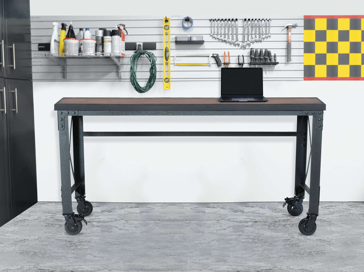 Duramax 72 In x 24 In Rolling Industrial Worktable 68020