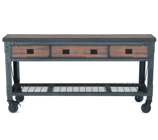 Duramax 72 x 24 in 3-Drawer Rolling Industrial Workbench 68001