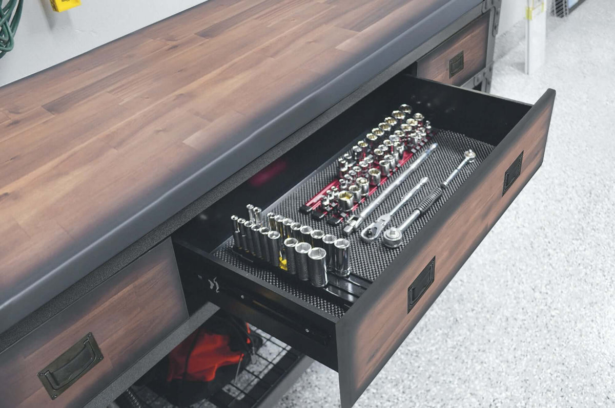 Duramax 72 x 24 in 3-Drawer Rolling Industrial Workbench 68001
