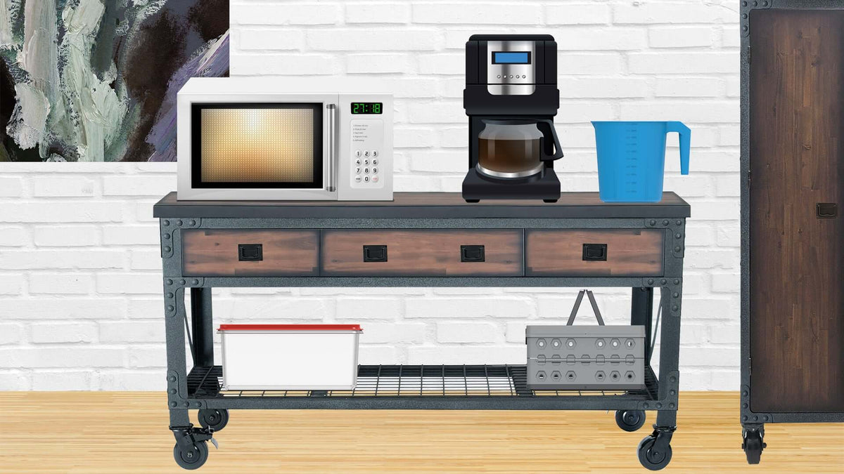 Duramax 72 x 24 in 3-Drawer Rolling Industrial Workbench 68001