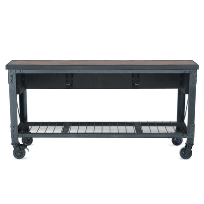 Duramax 5-Piece Garage Storage Combo Set w/ Workbench, Wall Cabinets and Free Standing Cabinets 5P1WB2WC2FC